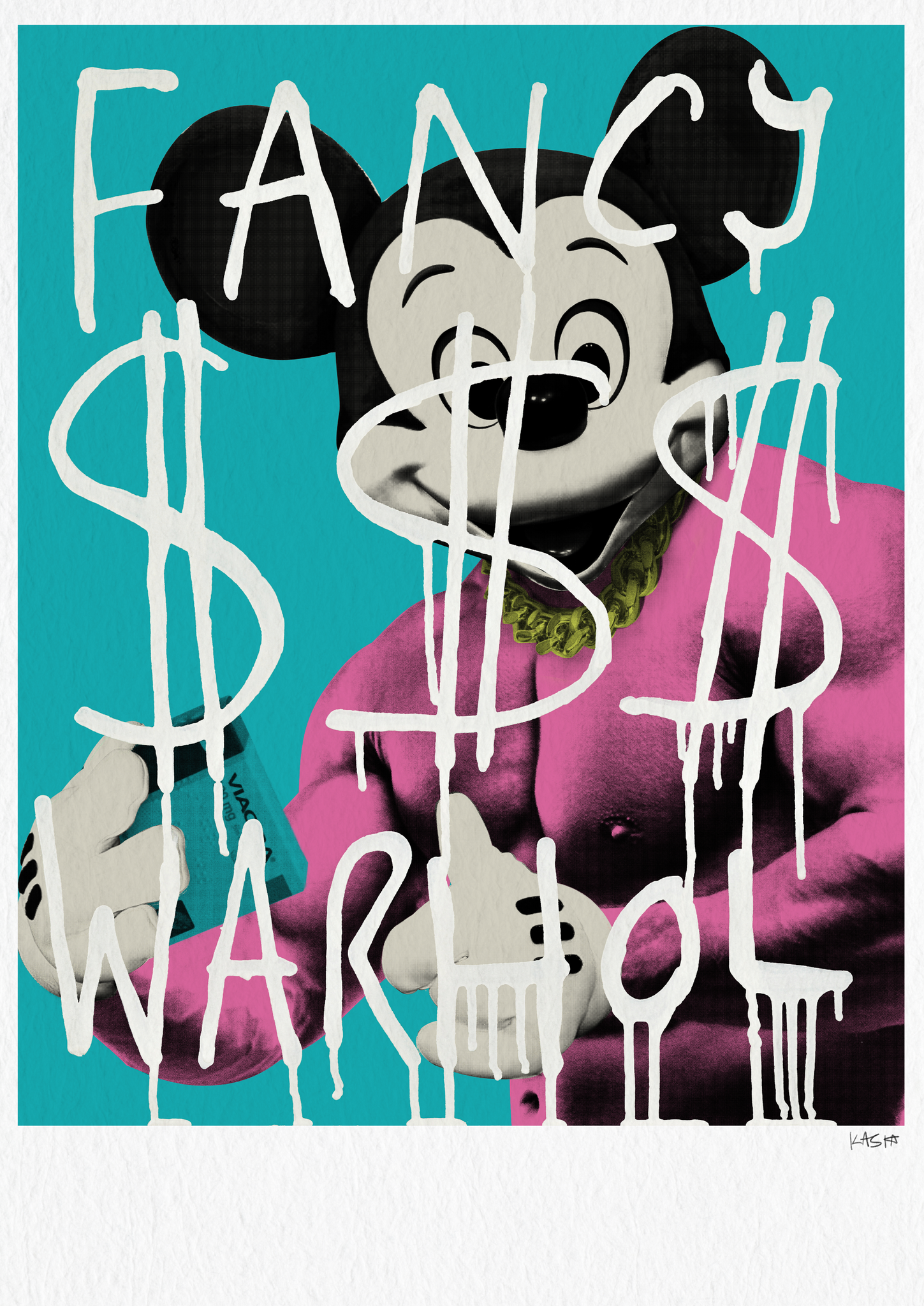 Fancy $$$ Warhol (Mickey Mouse)