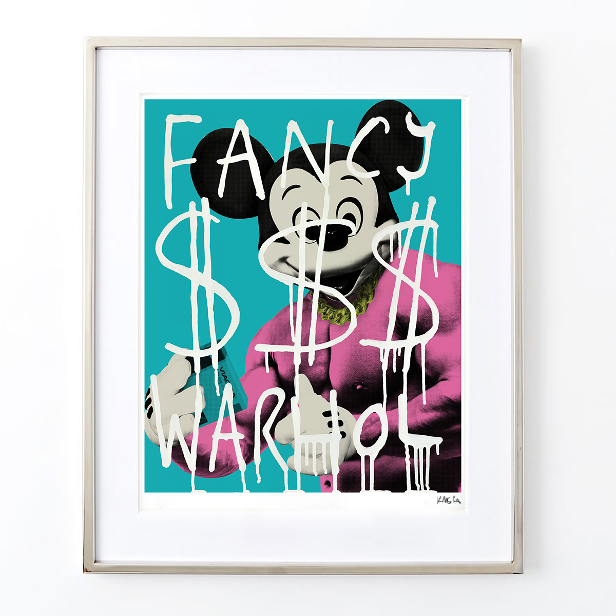 Fancy $$$ Warhol (Mickey Mouse)