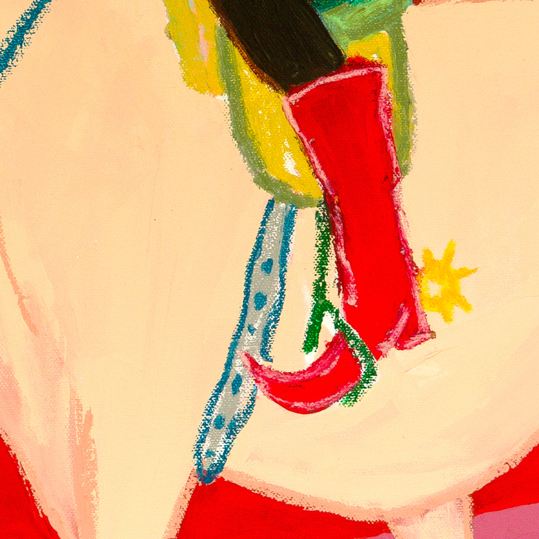 The Sun Watched as She Rode Away