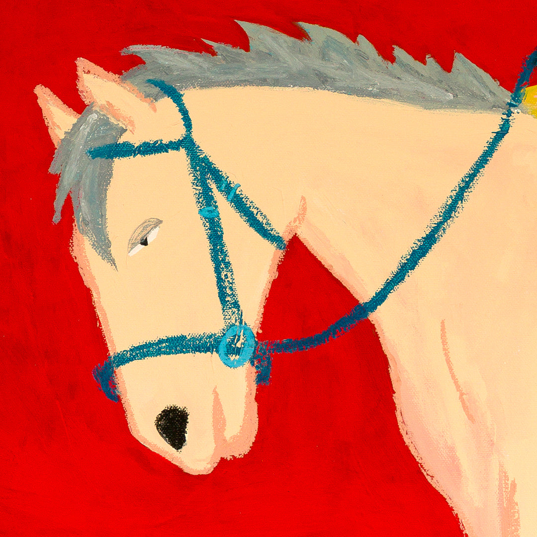 The Sun Watched as She Rode Away